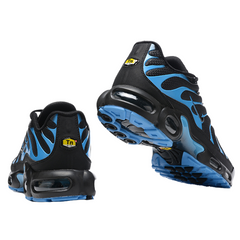 Zapatillas Nike Air Max Plus TN Tuned negras y azules universitarias