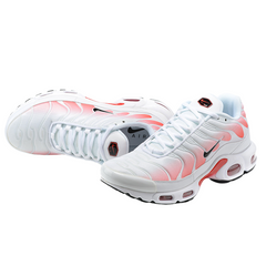 Nike Air Max Plus TN Red and White Casual Shoes