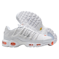 Nike Air Max Plus Utility White Safety Orange Casual Shoes