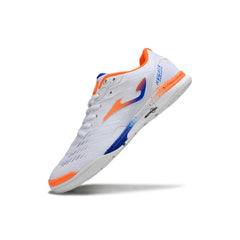 Joma Regate Rebound White Orange and Blue Indoor IC Football Boot