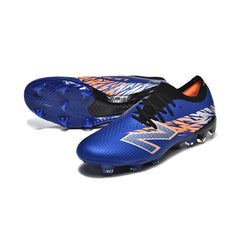 New Balance Furon Team V8 Blue and Orange Firm Ground FG Football Boot