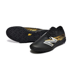 New Balance Furon V8 Elite Black and Golden Turf TF Football Boot