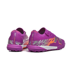 New Balance Furon V8 Elite Purple and Orange Turf TF Football Boot