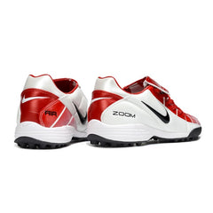 Nike Air Zoom Total 90 III White and Red Turf TF Football Boot