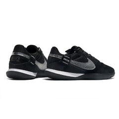 Nike Streetgato Black and Gray Indoor IC Football Boot