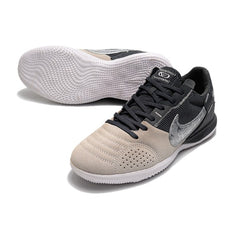 Nike Streetgato White and Gray Indoor IC Football Boot