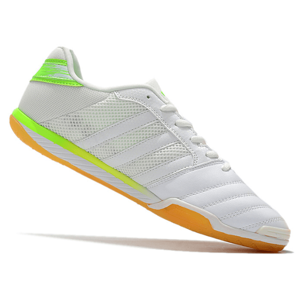 Chuteira Futsal Adidas Top Sala IC Branco e Verde - VN Esportes