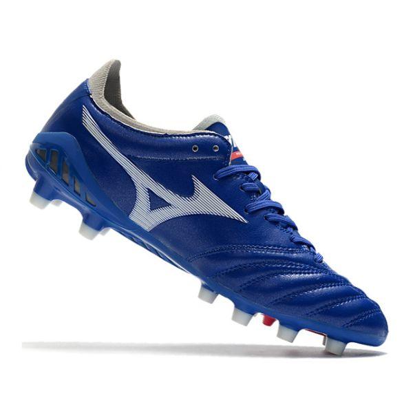 Chuteira Mizuno Morelia Neo III Pro FG Azul - VN Esportes