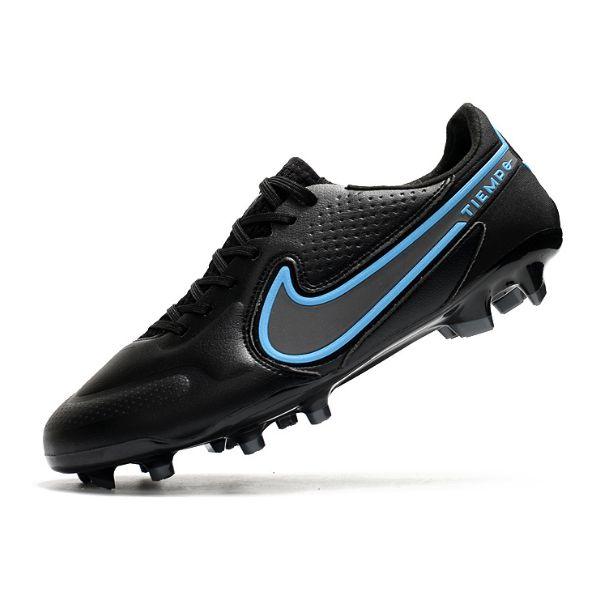 Chuteira Nike Tiempo 9 Legend FG Black Pack - VN Esportes