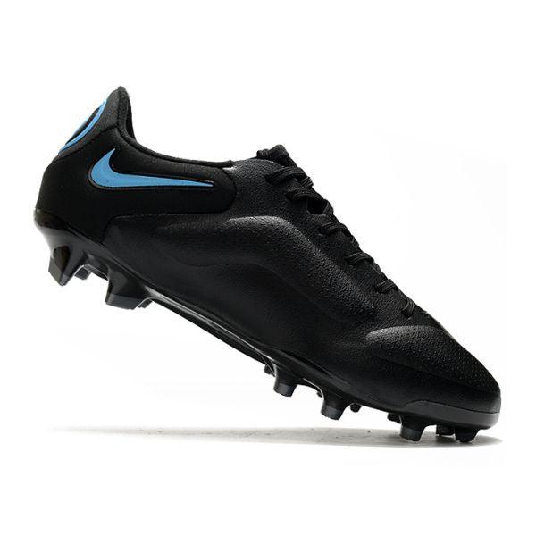 Chuteira Nike Tiempo 9 Legend FG Preta e Amarela - VN Esportes