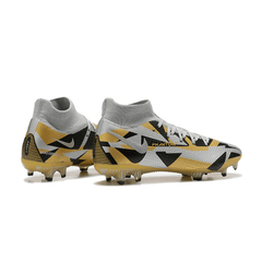 Chuteira Campo Nike Phantom GT 2 DF Elite FG Amarela,Cinza e Preta - VN Esportes