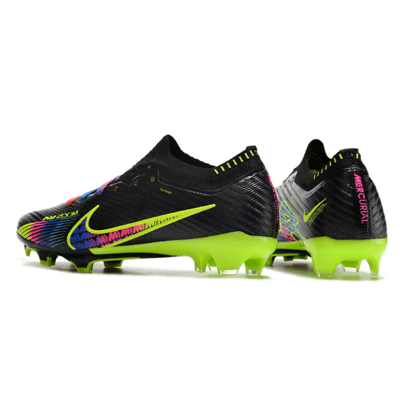 Chuteira Campo Nike Zoom Mercurial Vapor 15 Elite FG Preta e Colorida - VN Esportes