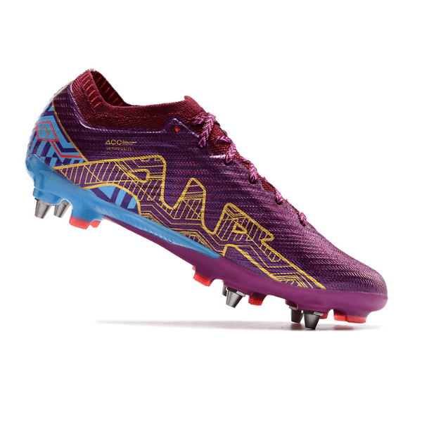 Chuteira Campo Nike Zoom Mercurial Vapor 15 Elite SG Trava Mista Roxo Mbappe - VN Esportes