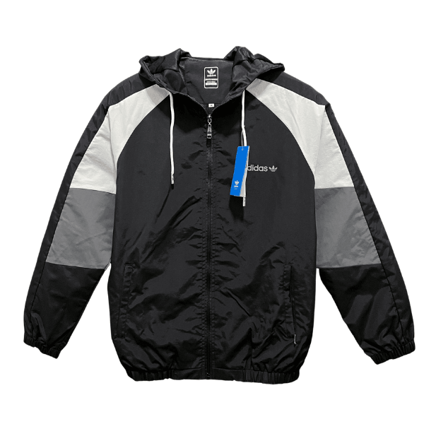 Corta Vento Adidas Preto,Branco e Cinza - VN Esportes