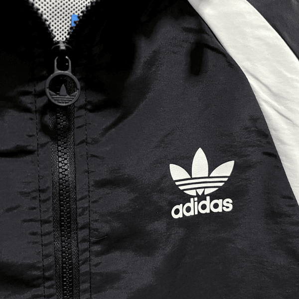 Corta Vento Adidas Preto e Branco - VN Esportes