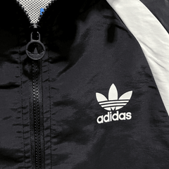 Corta Vento Adidas Preto e Branco - VN Esportes