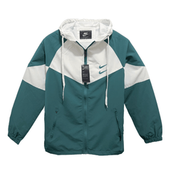 Corta Vento Nike Verde e Branco - VN Esportes