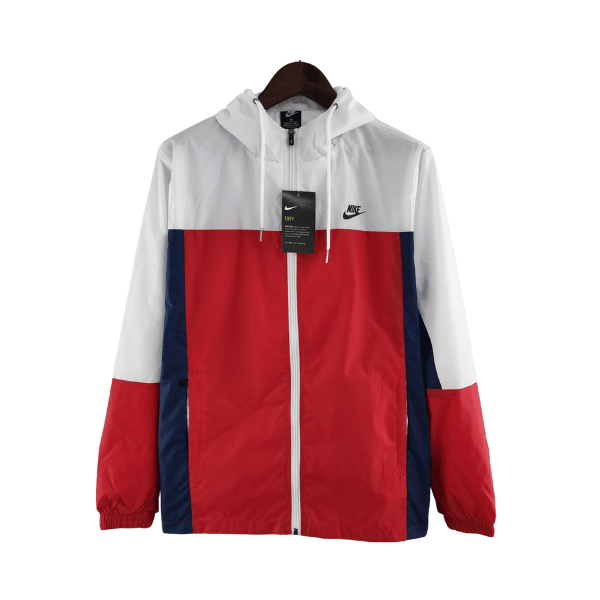 Corta Vento Nike Vermelho e Branco - VN Esportes