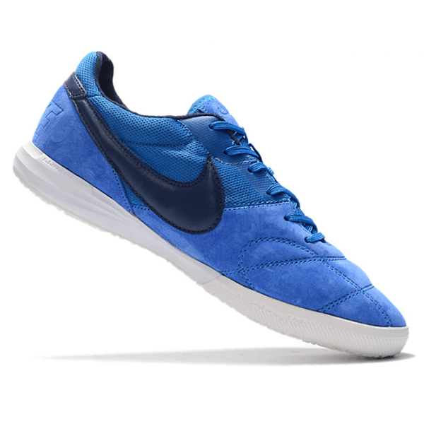 Chuteira Futsal Nike Premier II IC Azul e Branca - VN Esportes