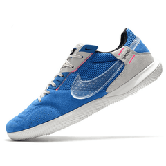 Chuteira Futsal Nike Streetgato IC Azul e Cinza - VN Esportes