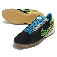 Chuteira Futsal Nike Streetgato IC Preto e Dourado - VN Esportes