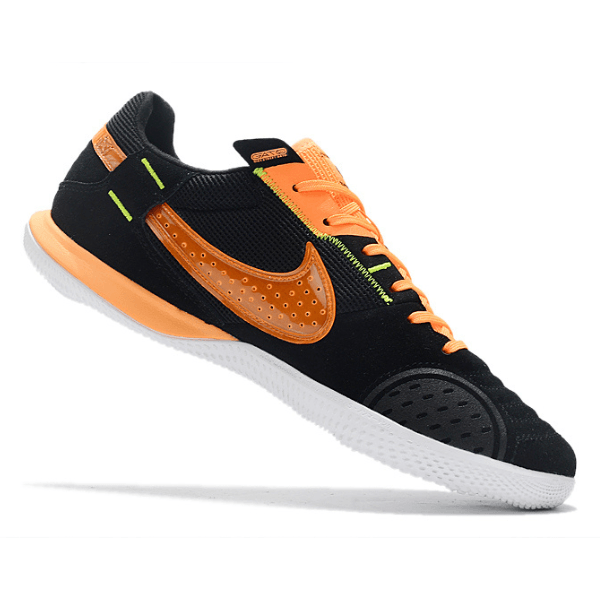 Chuteira Futsal Nike Streetgato IC Preta e Laranja - VN Esportes
