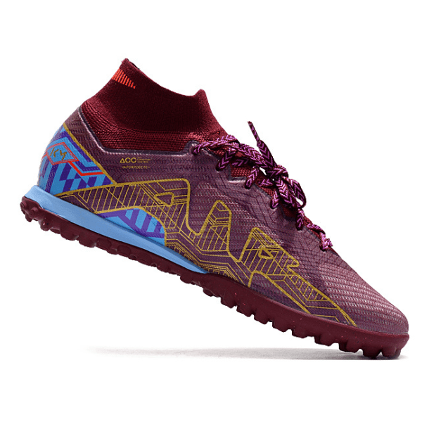 Chuteira Nike Zoom Mercurial Superfly 9 Elite TF Roxa Mbappe - VN Esportes