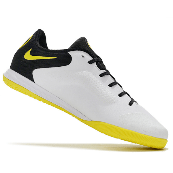 Chuteira Nike Tiempo 9 Legend IC Branca e Preta - VN Esportes