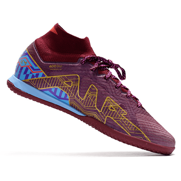 Chuteira Nike Zoom Mercurial Superfly 9 Elite IC Mbappe Roxo - VN Esportes