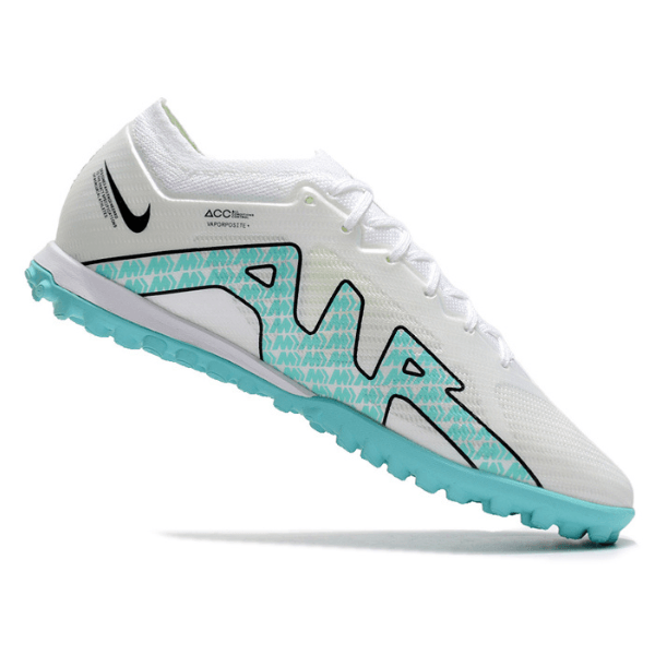 Chuteira Nike Zoom Mercurial Vapor 15 Elite TF Branca e Azul - VN Esportes