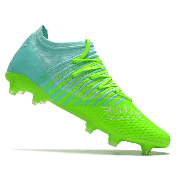 Chuteira Puma Future Z 1.3 FG Azul e Verde - VN Esportes