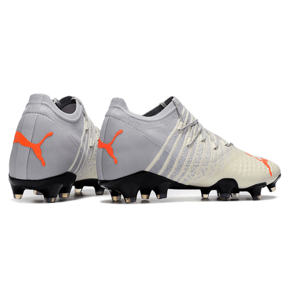 Chuteira Puma Future Z 1.3 FG Branca e Cinza - VN Esportes