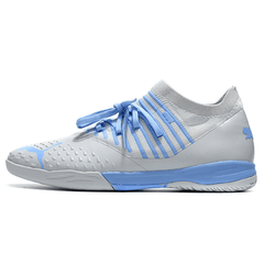 Chuteira Puma Future Z 1.3 IC Cinza e Azul - VN Esportes