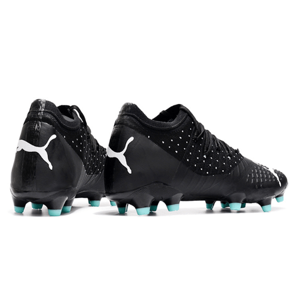 Chuteira Puma Future Z 1.3 FG Preta e Azul Claro - VN Esportes
